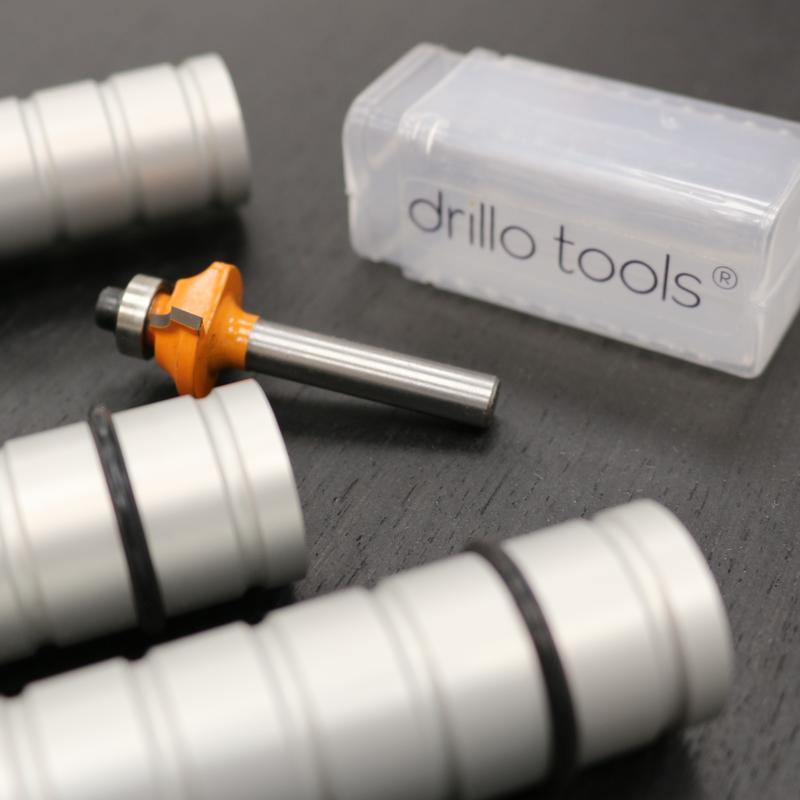4er Set Bench Dogs 20mm mit Fräser 8 4er Set Bench Dogs 20mm mit Fräser – Bild 8